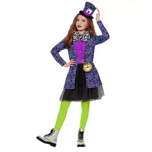 Kids Mad Hatter Costume M - Picture 1 of 5